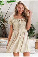 Robe Beige Bohème