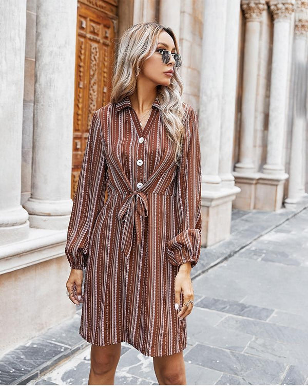 Robe Bohème Chic Automne