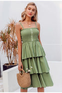 Robe Verte Bohème