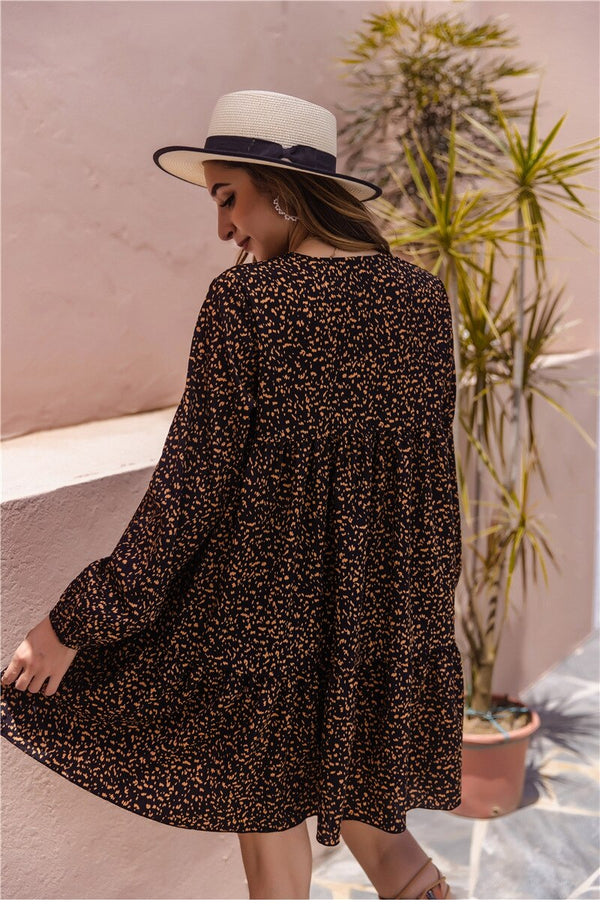 Robe Bohème Chic Noire