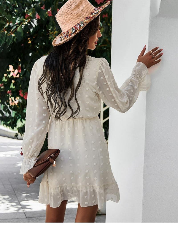 Robe Blanche Femme Bohème