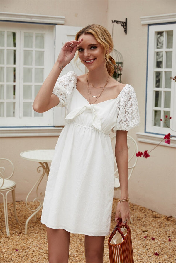 robe Bohème Blanche Chic