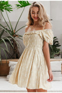 Robe Beige Bohème