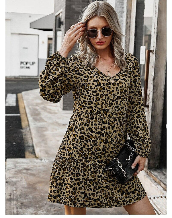 Robe Bohème Leopard