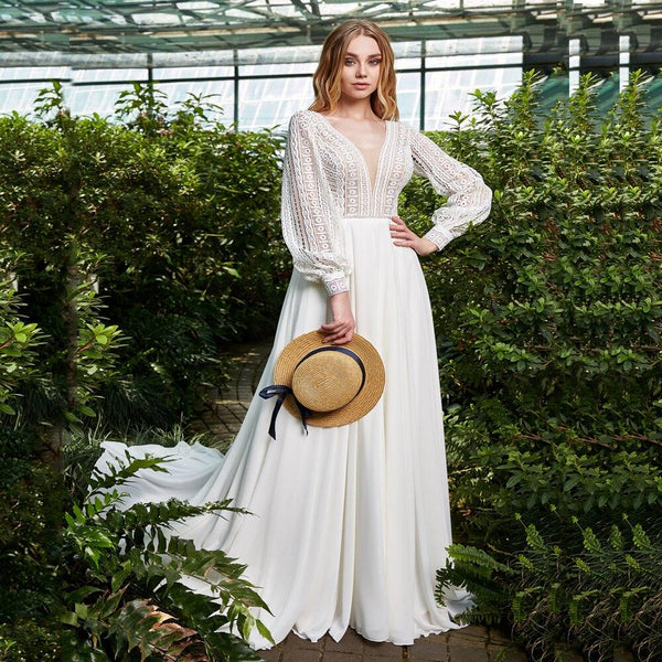 Robe De Mariée Hippie Chic 2018