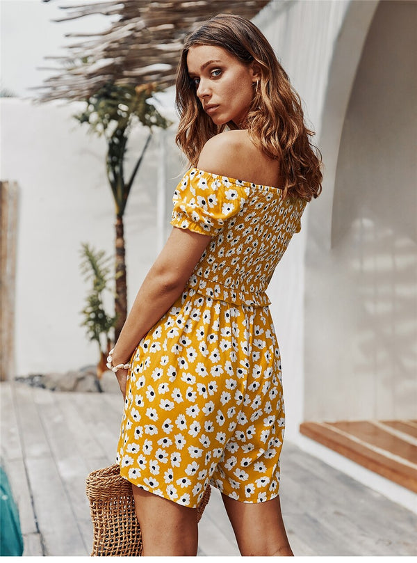 Robe Bohème Épaule Dénudée