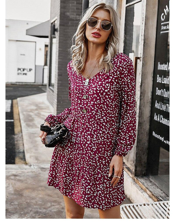 Robe Bohème Violette