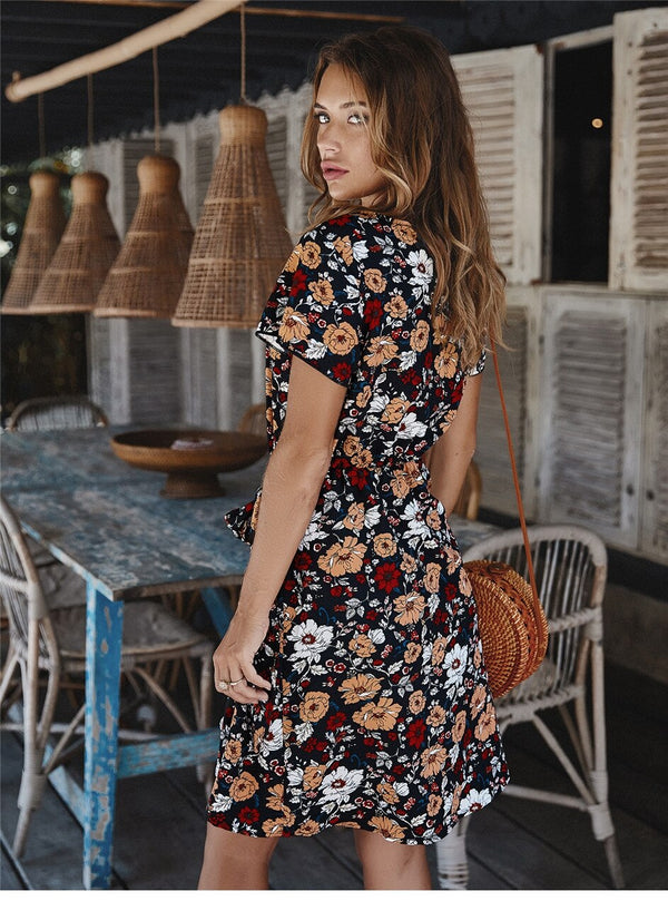 Robe Bohème Chic Fleurie