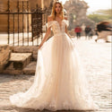 Robe De Mariée Bohème A Dos Nu