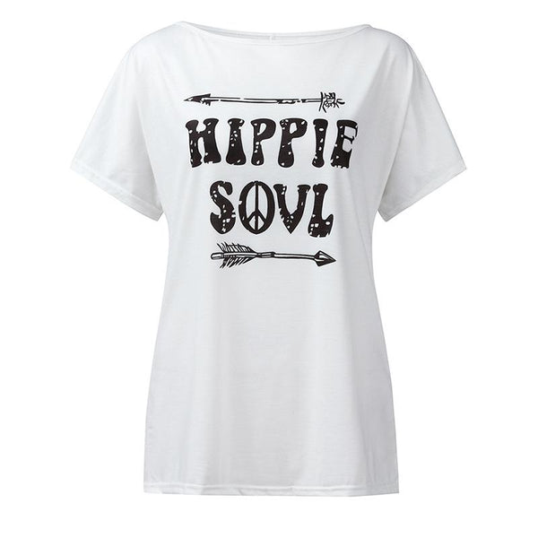 T-shirt HIPPIE décontracté