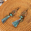 Boucles D'Oreilles Plume Femme