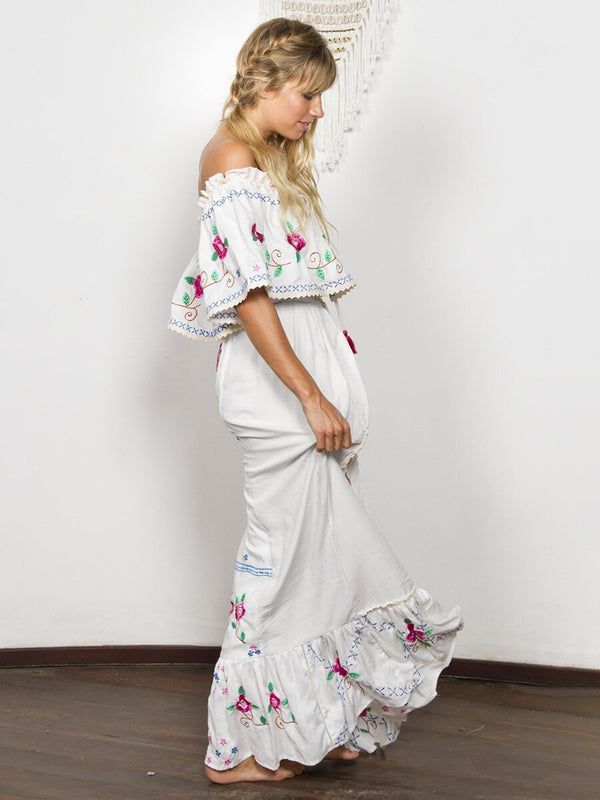 Robe Longue Coton Bohème