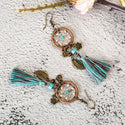 Boucles D'Oreilles Plume Femme