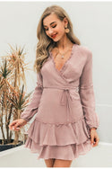 Robe Bohème Chic Rose Pale