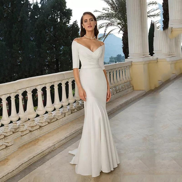 Robe De Mariée Bohème Hiver