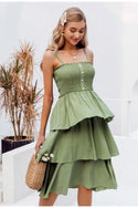 Robe Verte Bohème