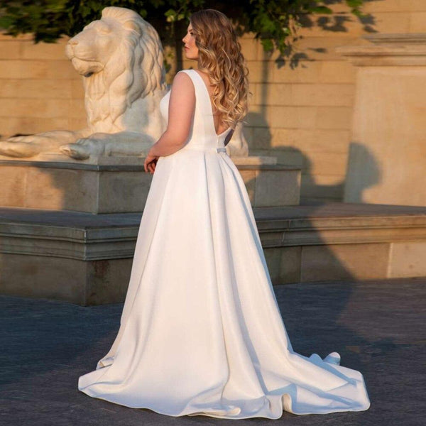 Robe De Mariée Hippie Fluide