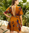 Robe D'Été Cocktail Grande Taille