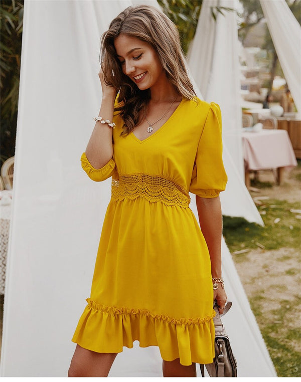 Robe Dentelle Bohème