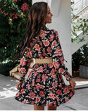 Robe Bohème Fleurie Été