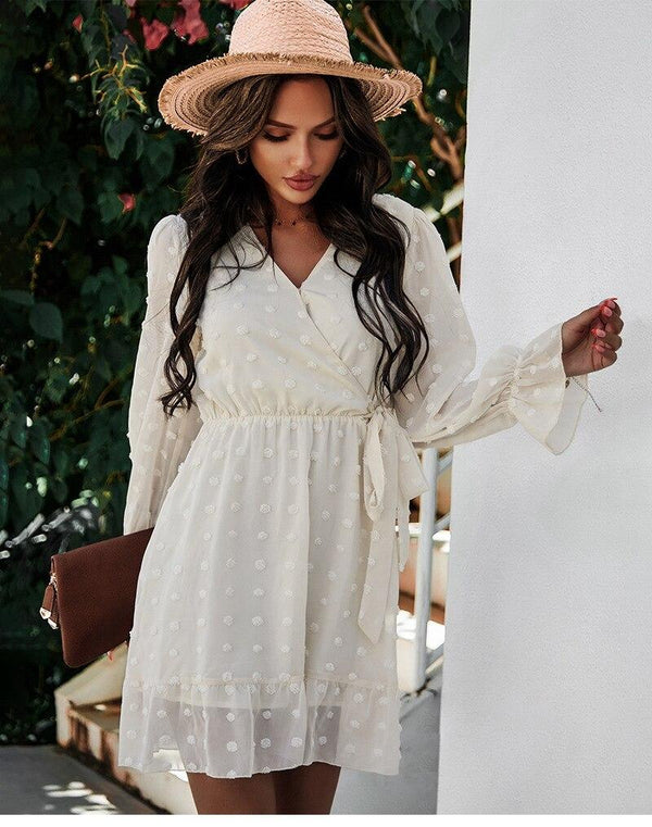 Robe Blanche Femme Bohème