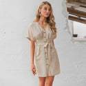 Robe Bohème Beige