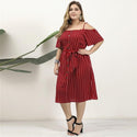 Robe Piment Rouge Grande Taille