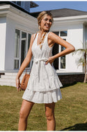 Robe Blanche Chic Bohème