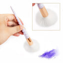 Set de 10 Pinceaux de Maquillage Licorne blancs et Or