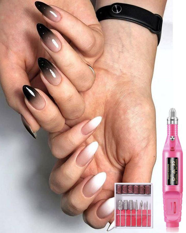 Kit Manucure Electrique (Ensemble de 12 pièces) Madame Cosmetique 
