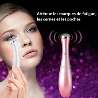 Mini Appareil Électroportatif Pour Le Soin Des Yeux Beauté Produit Rose 