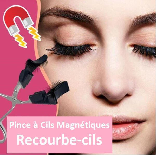 Pince à Cils Magnétiques - Recourbe-cils - Kit Complet