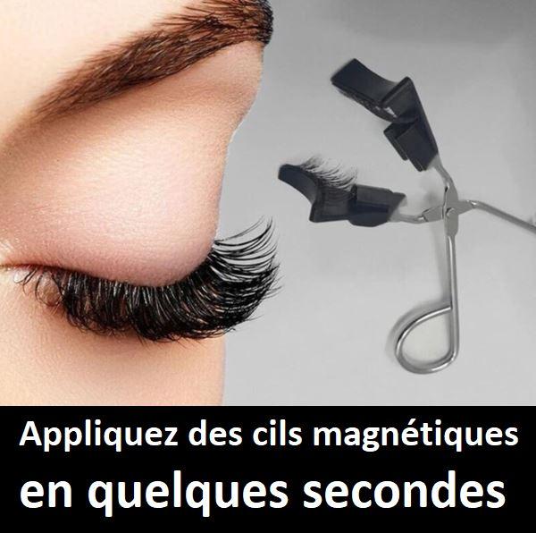 Pince à Cils Magnétiques - Recourbe-cils - Kit Complet