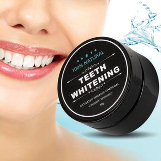 Poudre de blanchiment dentaire au charbon actif naturel Beauté Produit Poudre 