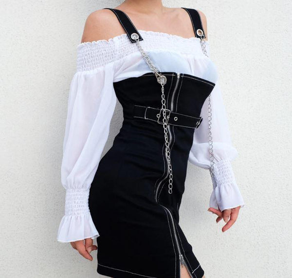 Mini Robe à Sangles Ajustables