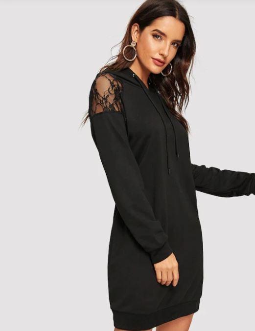 Robe Pull à Capuche