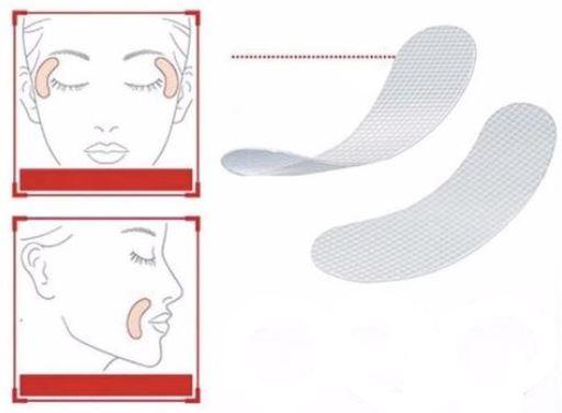 Patchs Ultra-fins Liftants - Visage