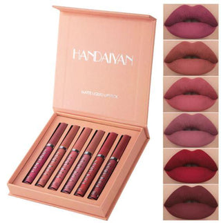 Rouges à Lèvres Brillants (lot de 6) Beauté Produit Intense 