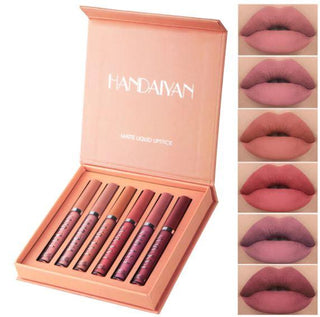 Rouges à Lèvres Brillants (lot de 6) Beauté Produit Intense 