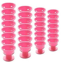 Kit De Boucleurs En Silicone Madame Cosmetique 30 Pièces - Rose 