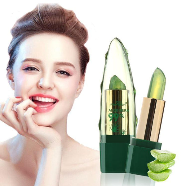 Baume à Lèvres Aloe Vera - Hydratant et Changeant De Couleur