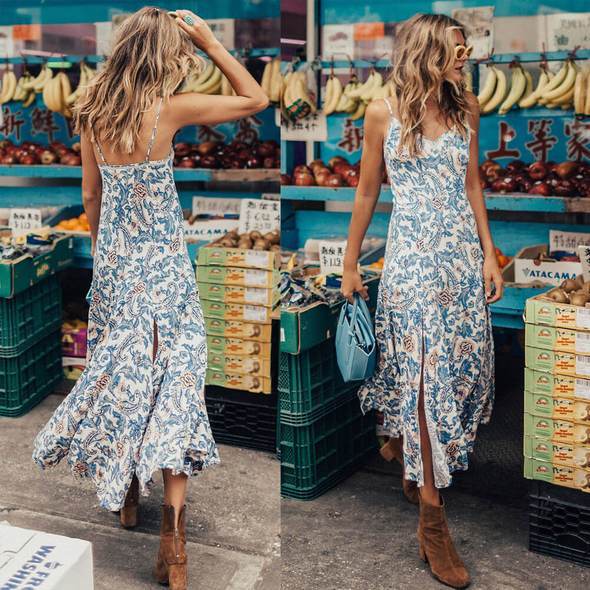 Sienna - Robe florale boho
