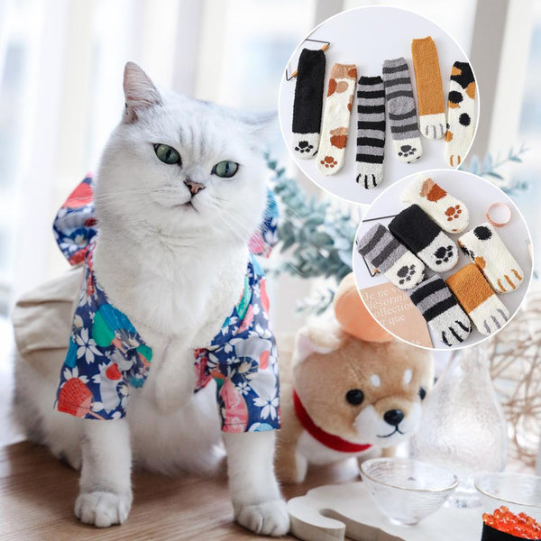 Chaussettes Pattes De Chat