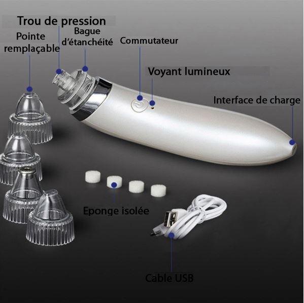 Aspirateur Electrique de Peaux Mortes