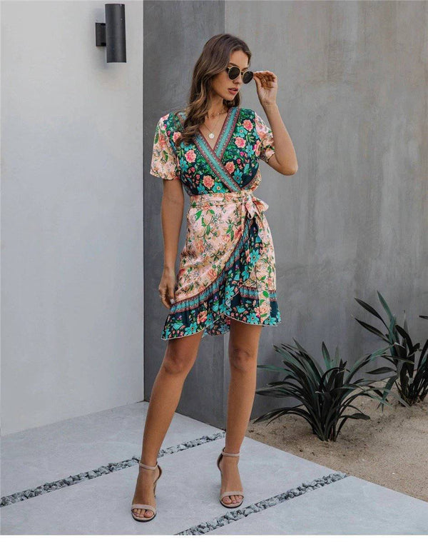 Robe Bohème Ouverte