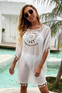 Caftan Plage Crochet Bohème