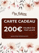 Carte Cadeau Femme Classe - 200 €