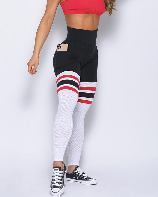 Pantalon Active Colorblock High Elastic