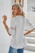 Chemise Blanche Bohème Broderie