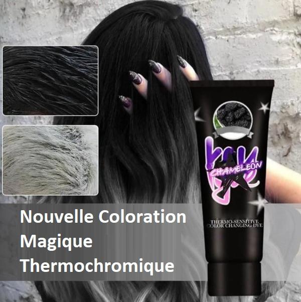 Teinture - Encre Thermochromique Changeant La Couleur Des Cheveux